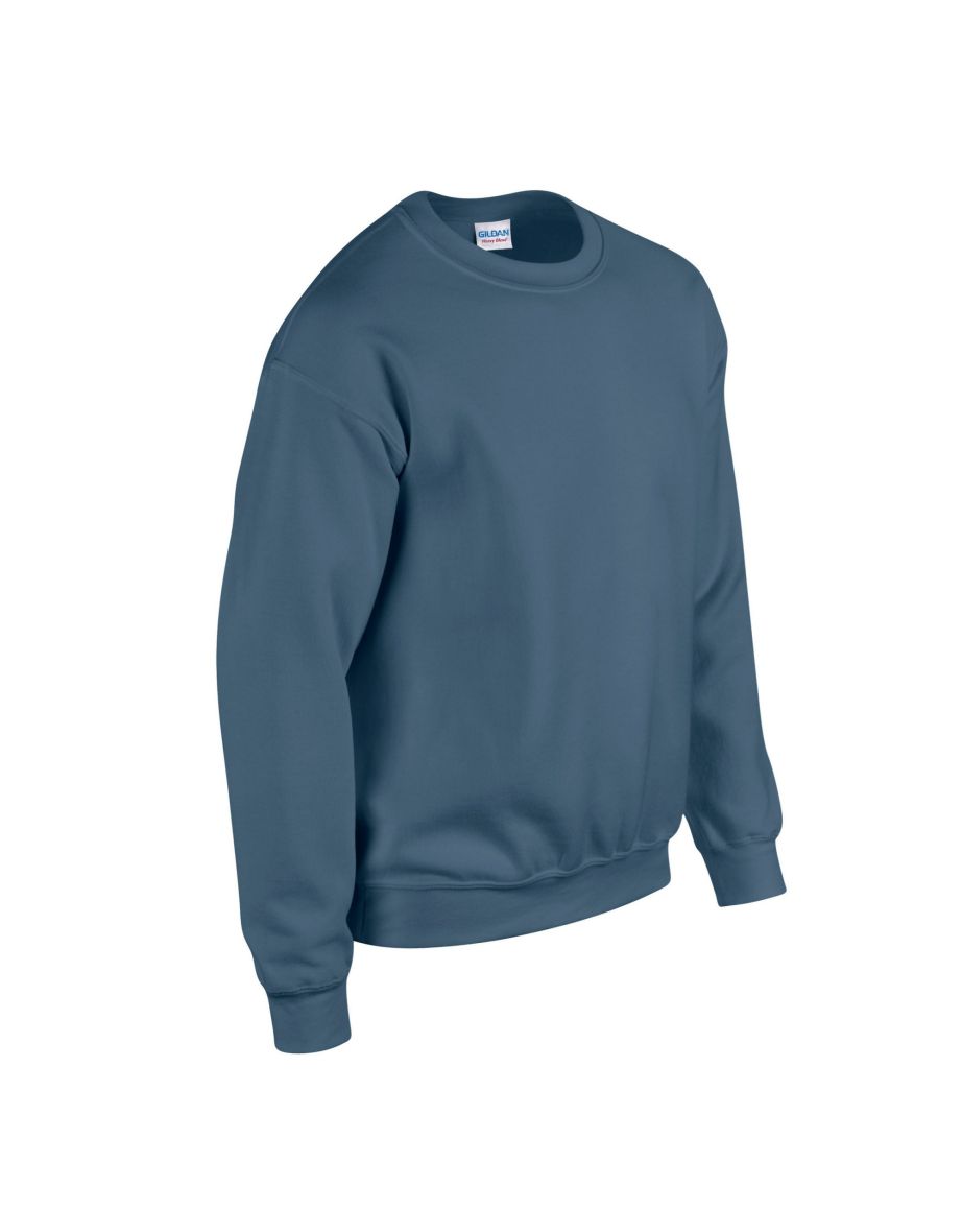 Gildan Mens Heavy Blend Sweatshirt - Indigo - 2