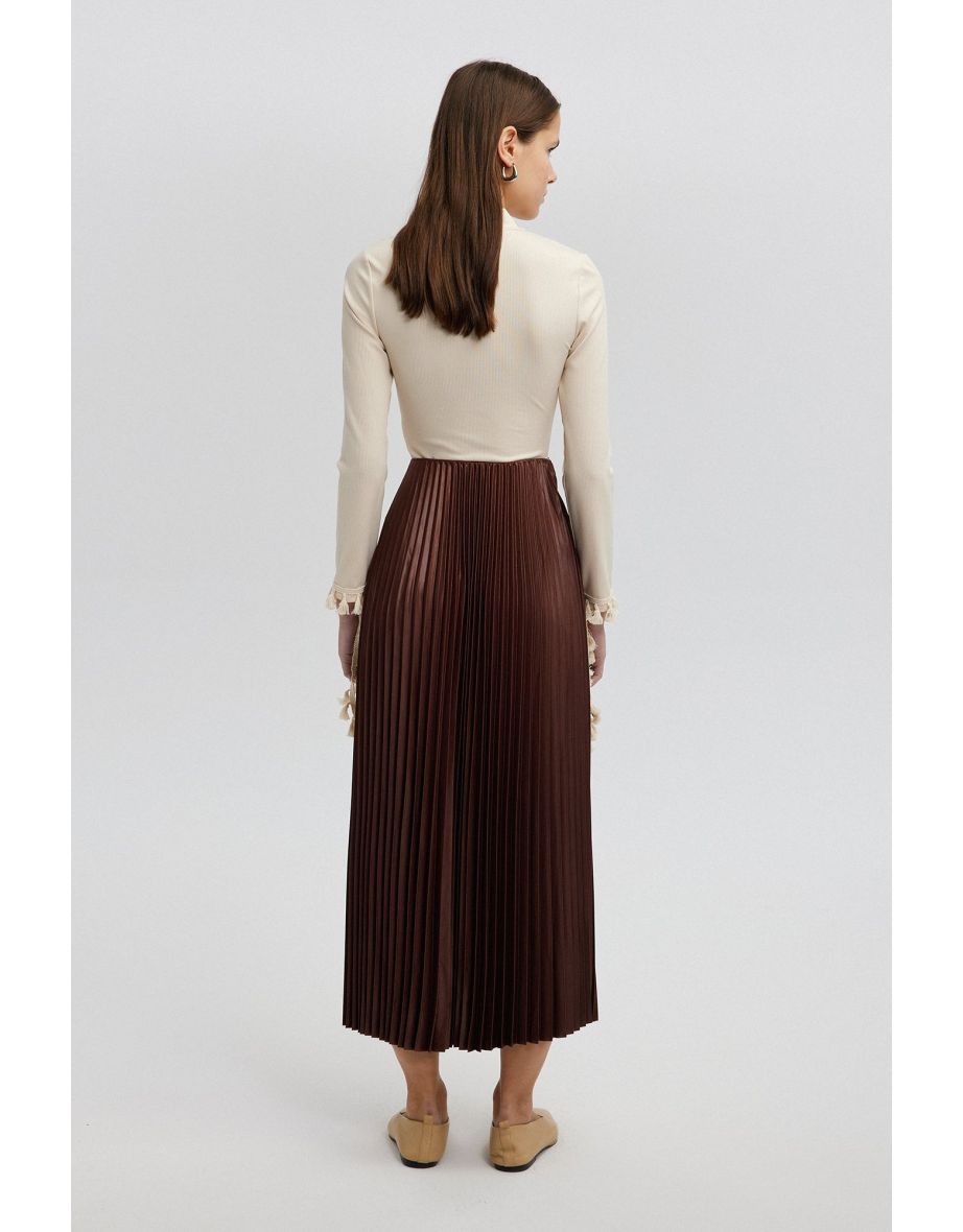 PLEATED SKIRT - 3