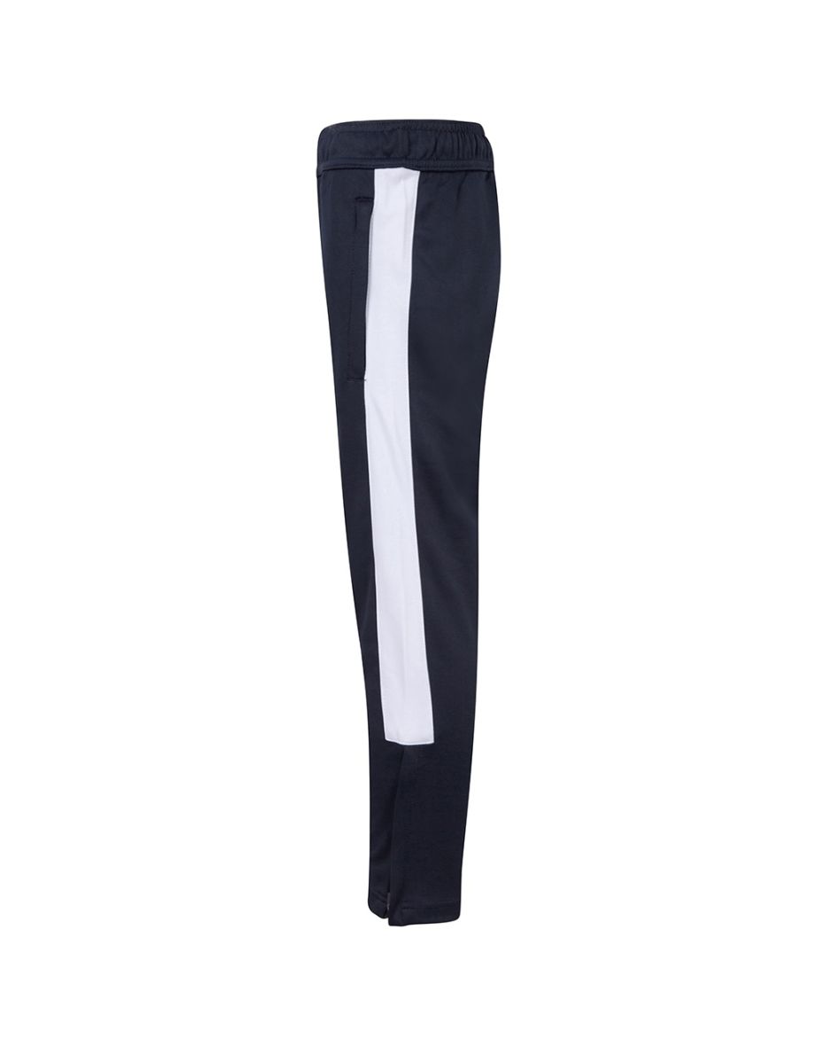 Finden & Hales Childrens/Kids Boys Knitted Tracksuit Pants - Navy/White - 2