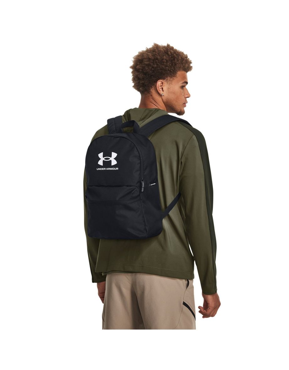 Under Armour Loudon Lite Logo Backpack - Black/White - 2