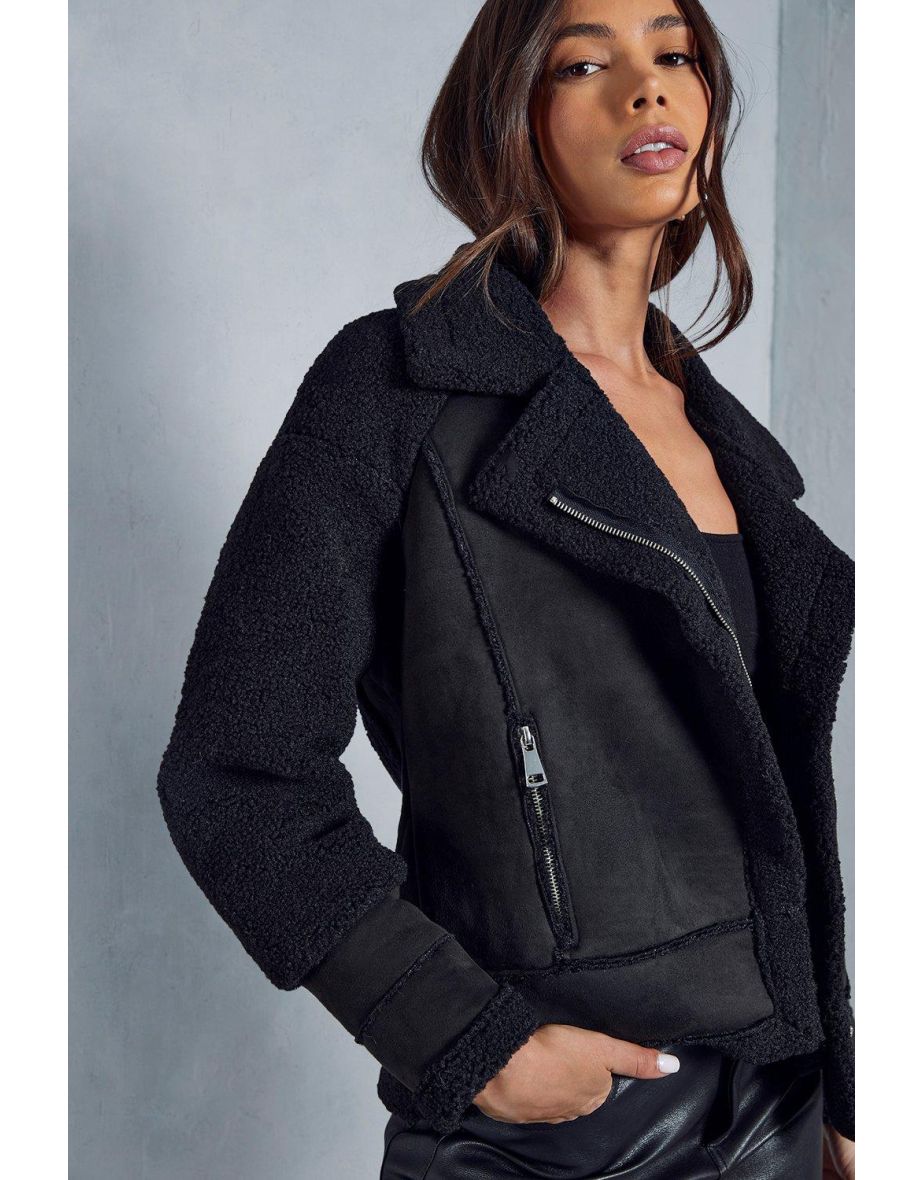 Oversized Aviator Jacket - 3