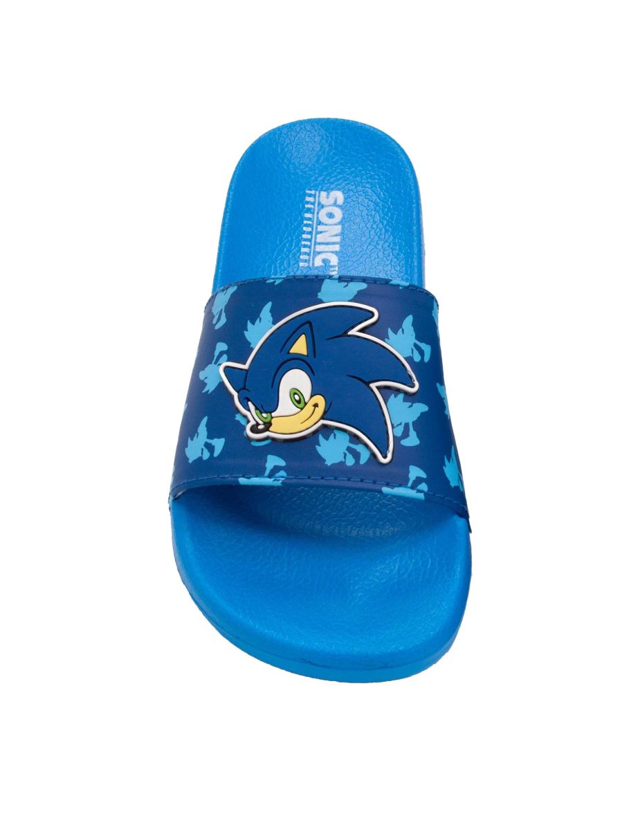 Sonic The Hedgehog Childrens/Kids Sliders - Blue