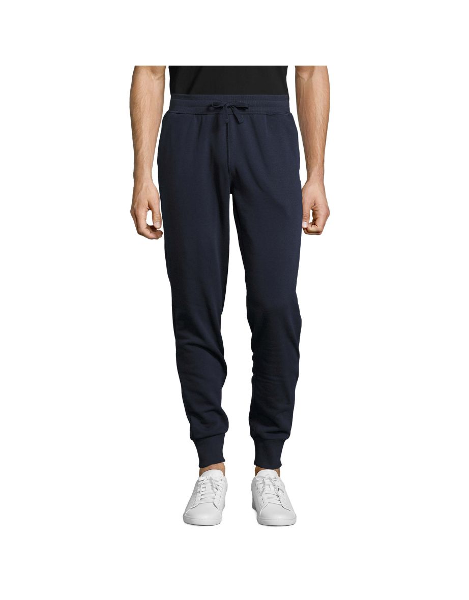 SOLS Mens Jake Slim Fit Jogging Bottoms - French Navy - 3