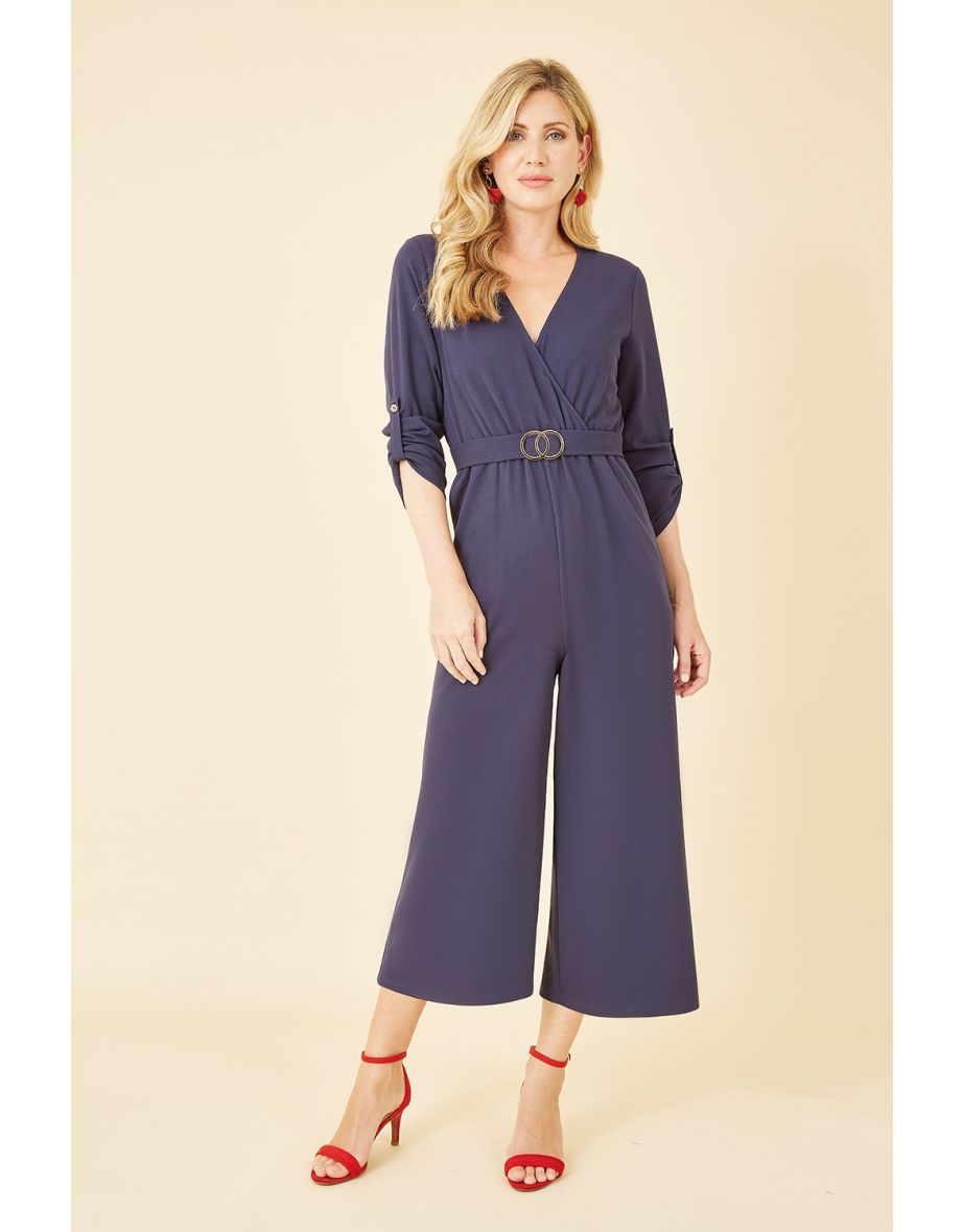 Mela london navy store jumpsuit