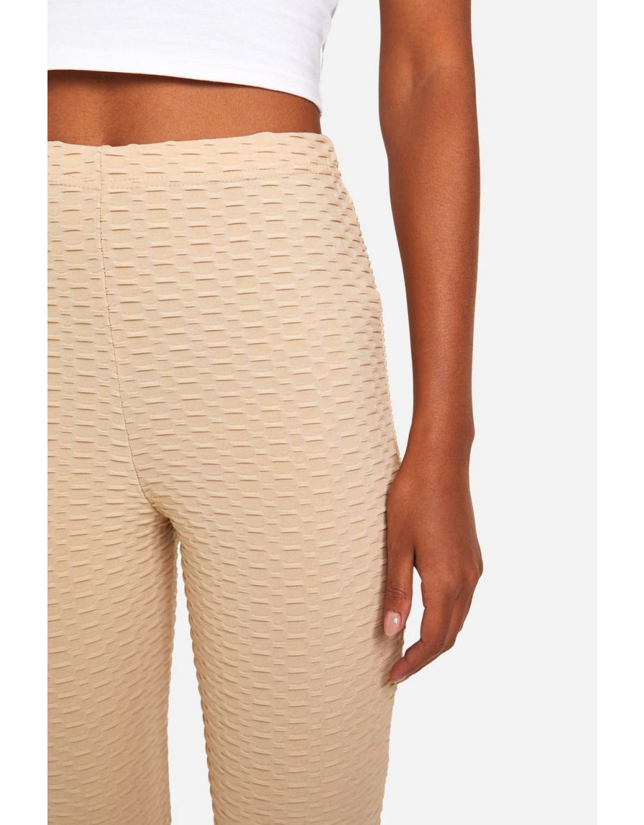 Tall Honeycomb Legging - taupe - 3