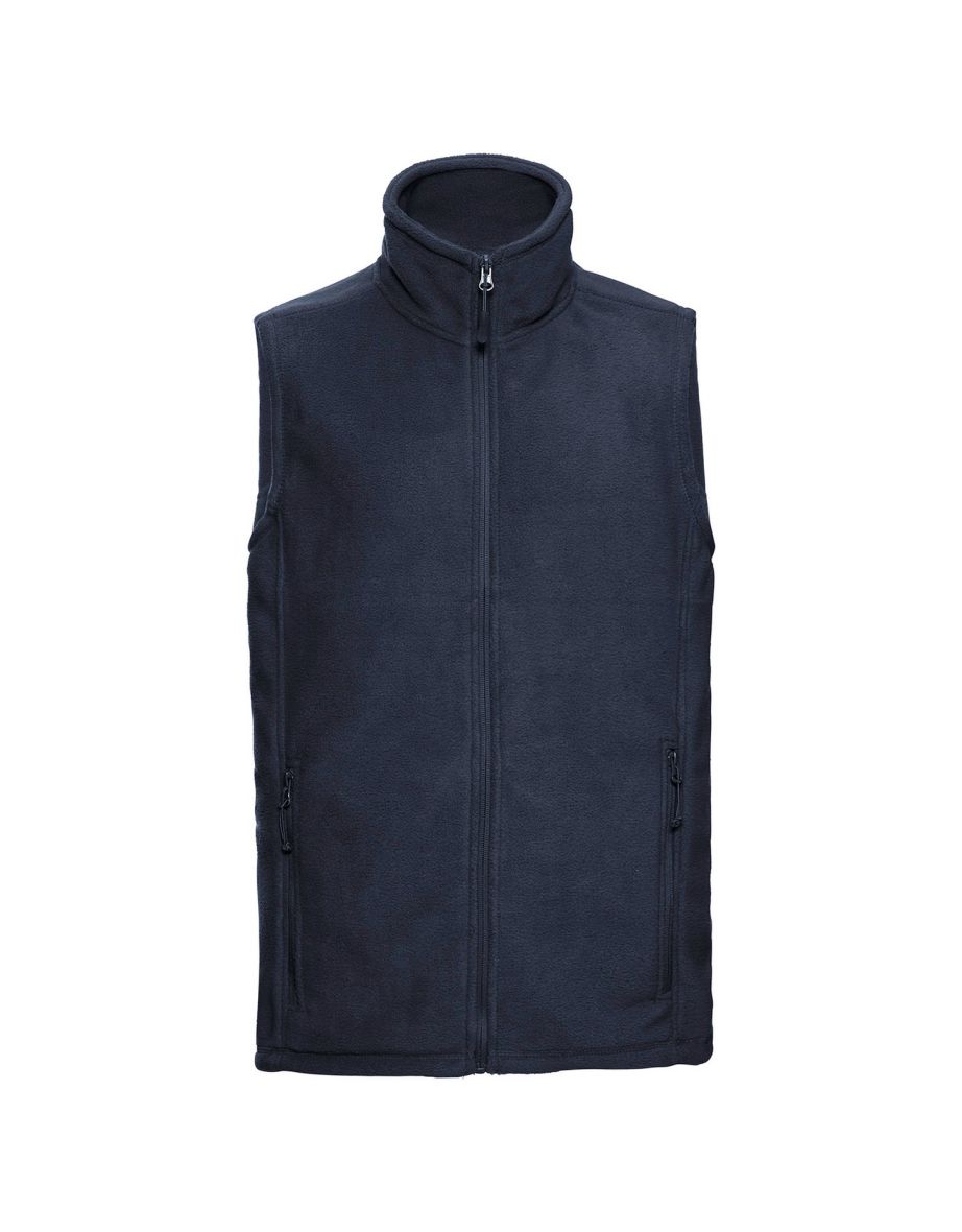 Russell Mens Outdoor Fleece Gilet - French Navy