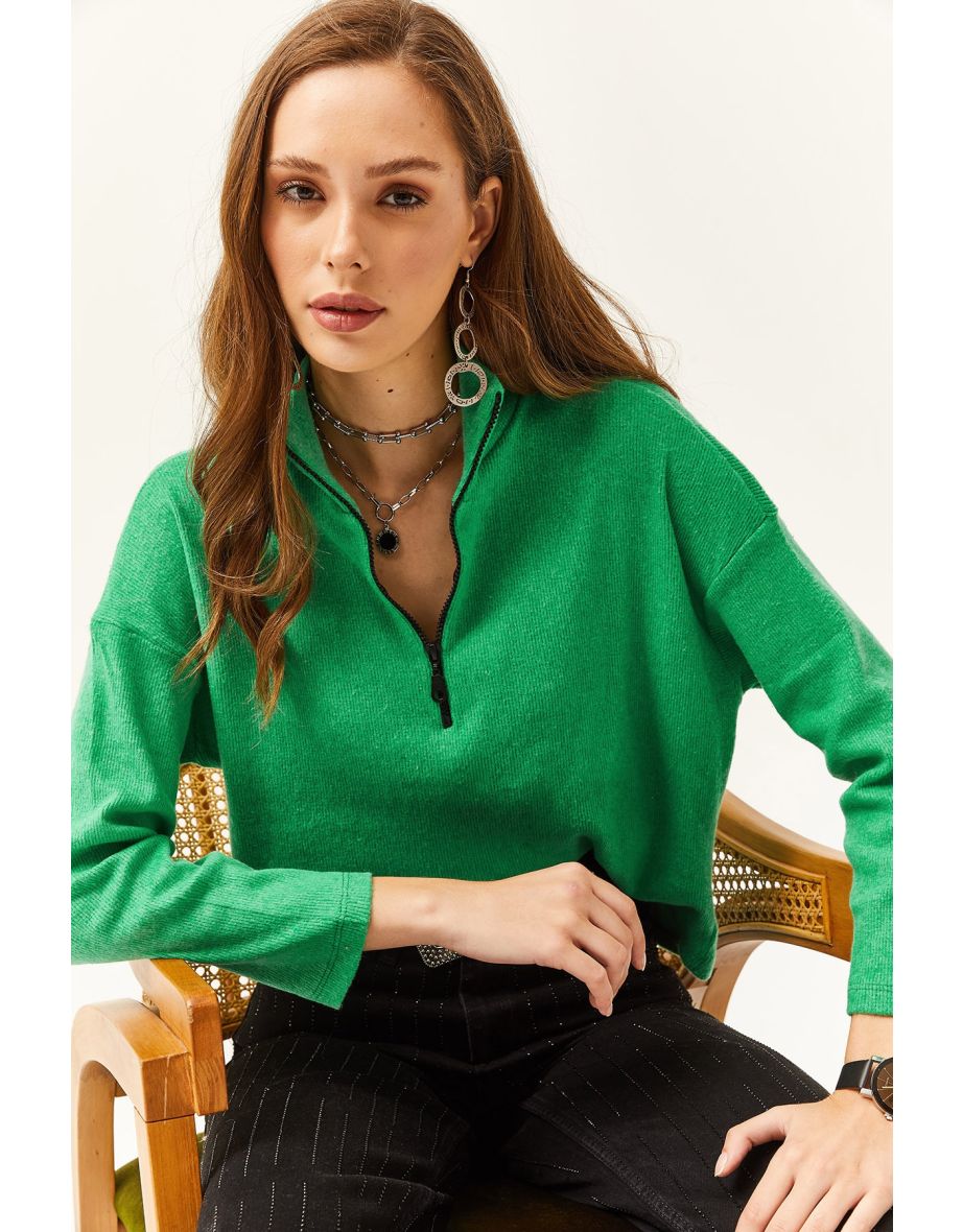 Grass green outlet sweater