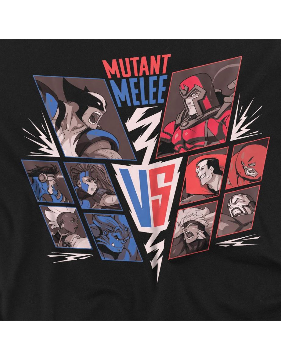 X-Men Mens Mutant Melee T-Shirt - Black - 3