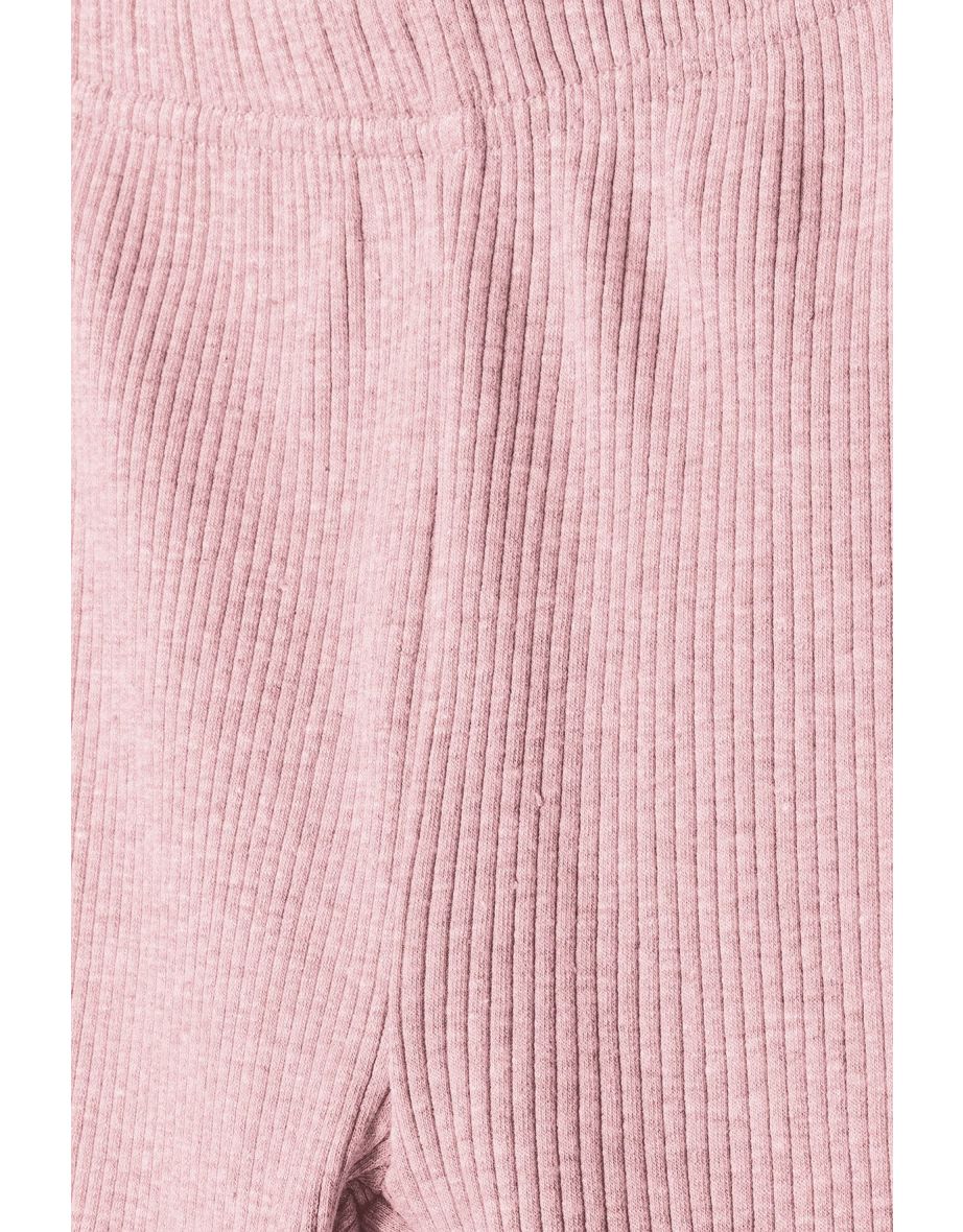 Girls Rib Jersey Legging - 2