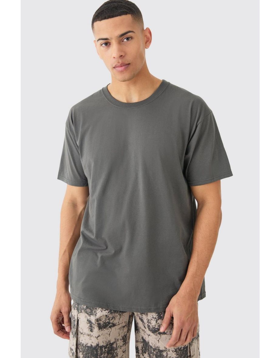 Oversized Timeless Nostalgia T-shirt - charcoal - 2