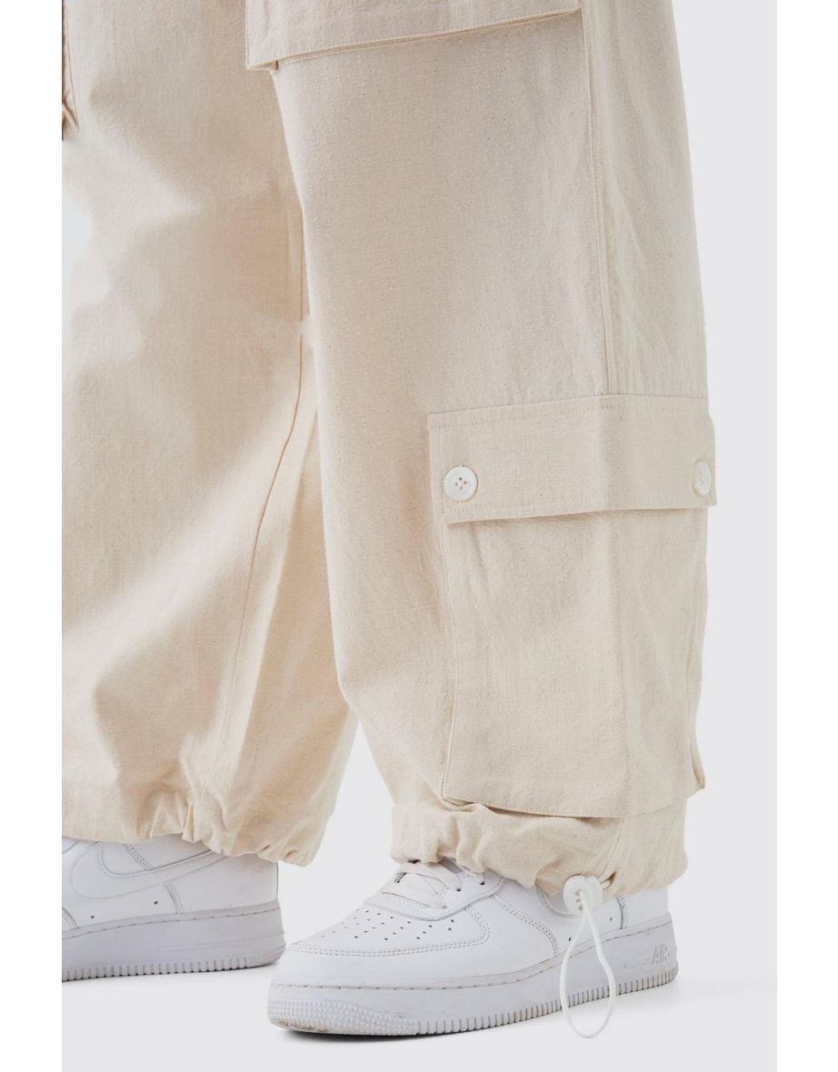 Parachute Ripstop Cargo Trousers - sand - 2