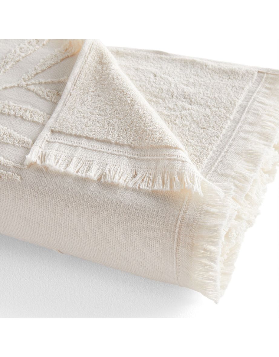 Jobe Palm Leaf  Cotton Terry Towel - 1