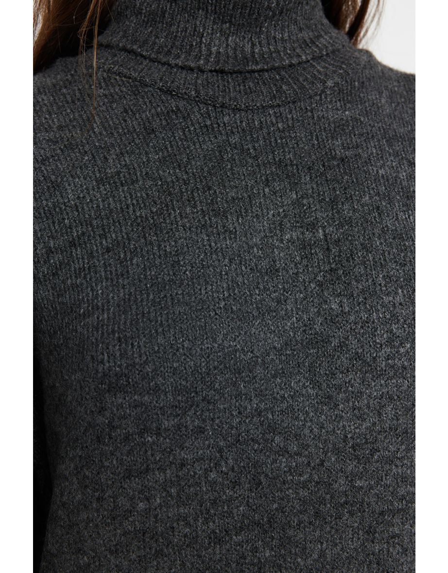 Dress - Gray - Shift - 7