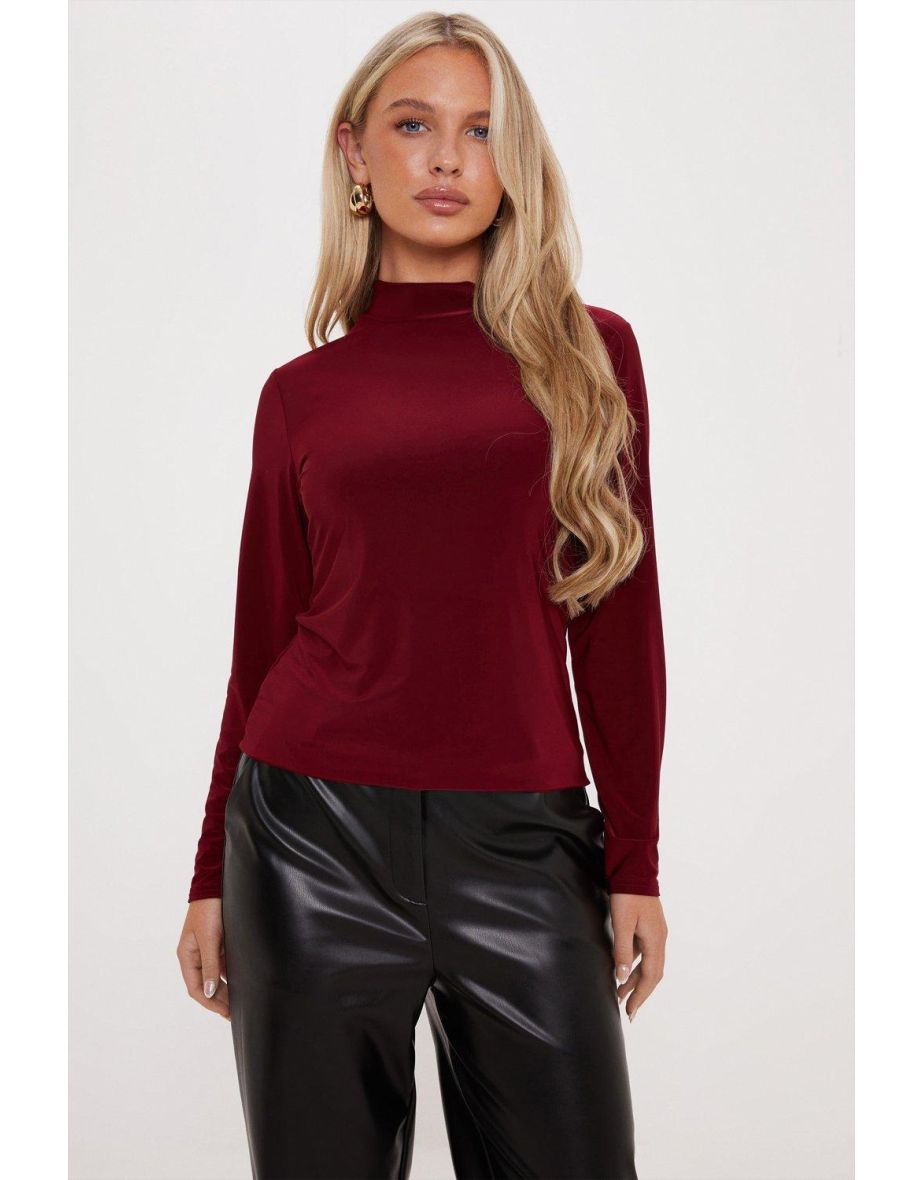 Oasis high 2024 neck top