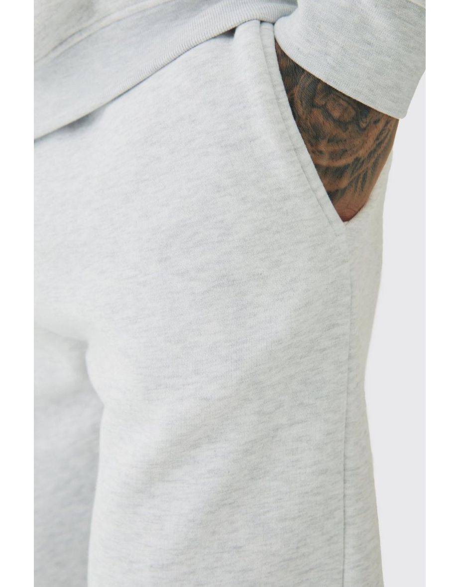 Tall Skinny Fit Jogger In Black - grey marl - 2