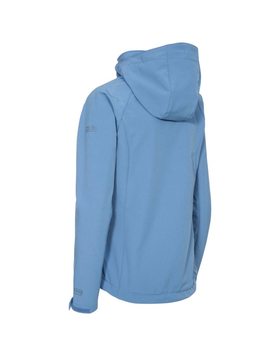 Trespass Womens/Ladies Bela II Waterproof Softshell Jacket - Denim Blue - 1