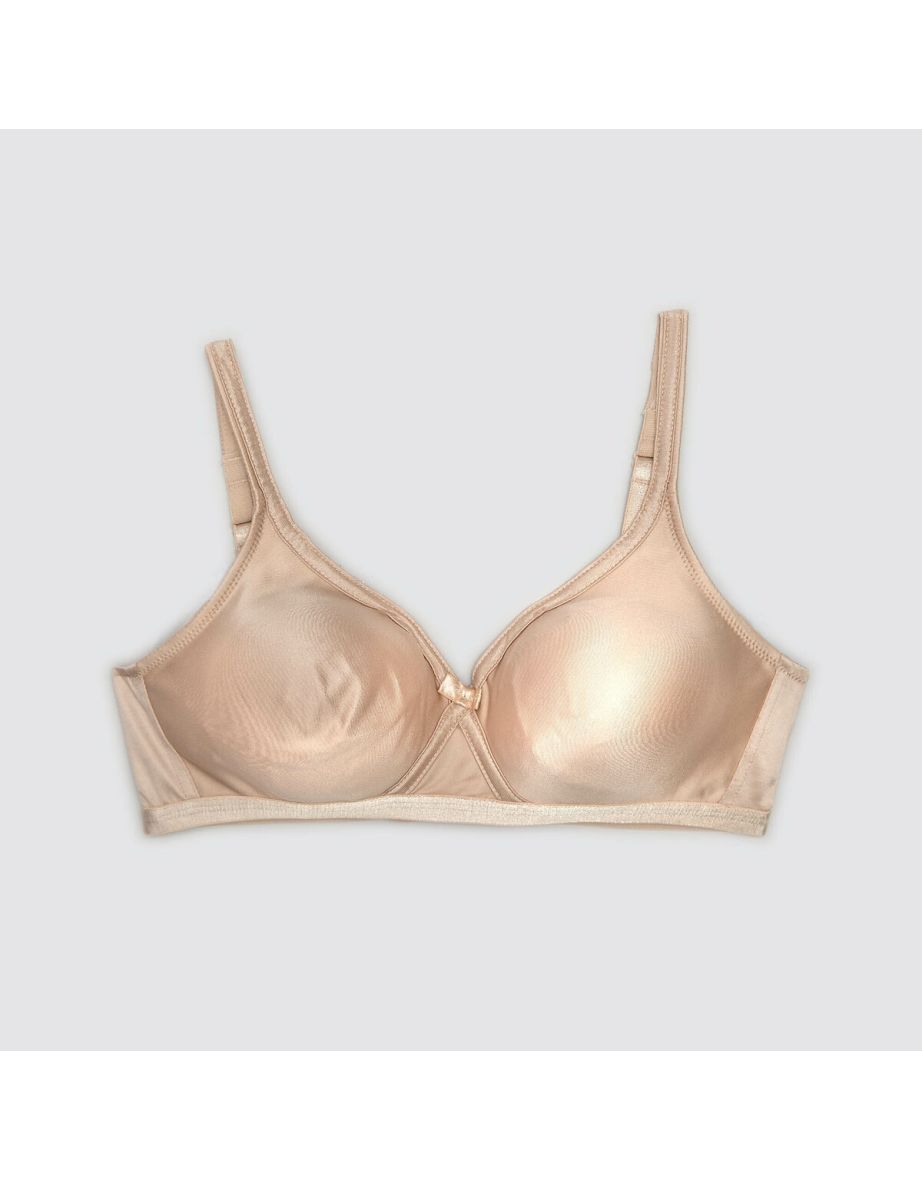 Cross Your Heart Satin Bra without Underwiring - 2