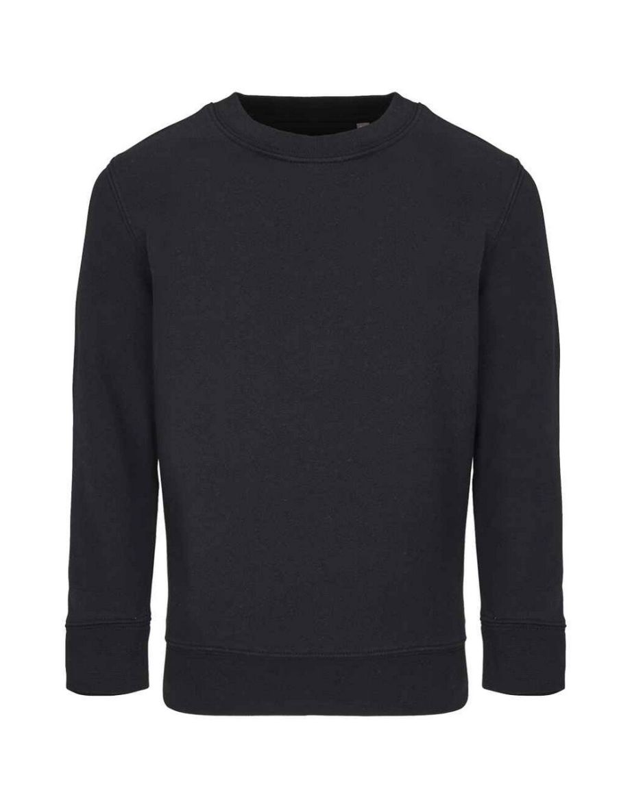 SOLS Childrens/Kids Columbia Sweatshirt - Black