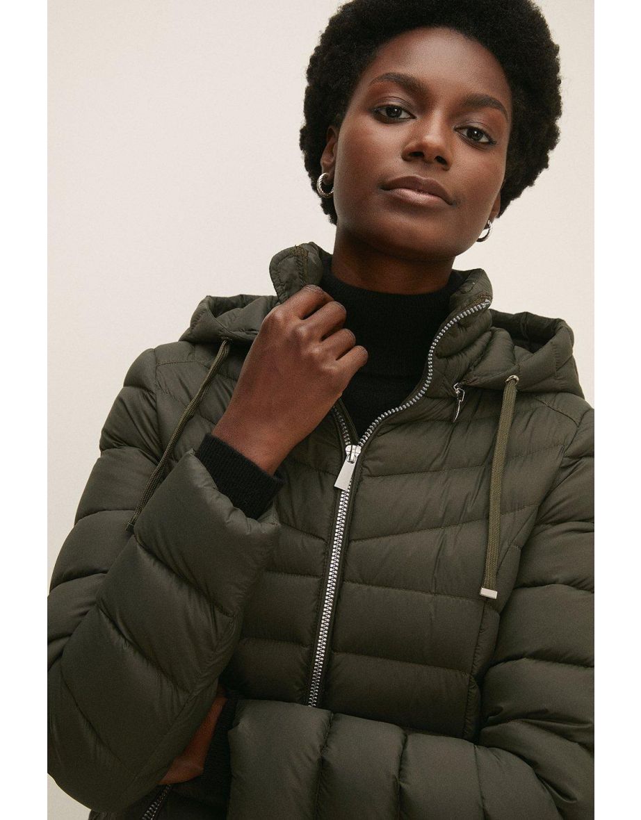 Padded packable coat online