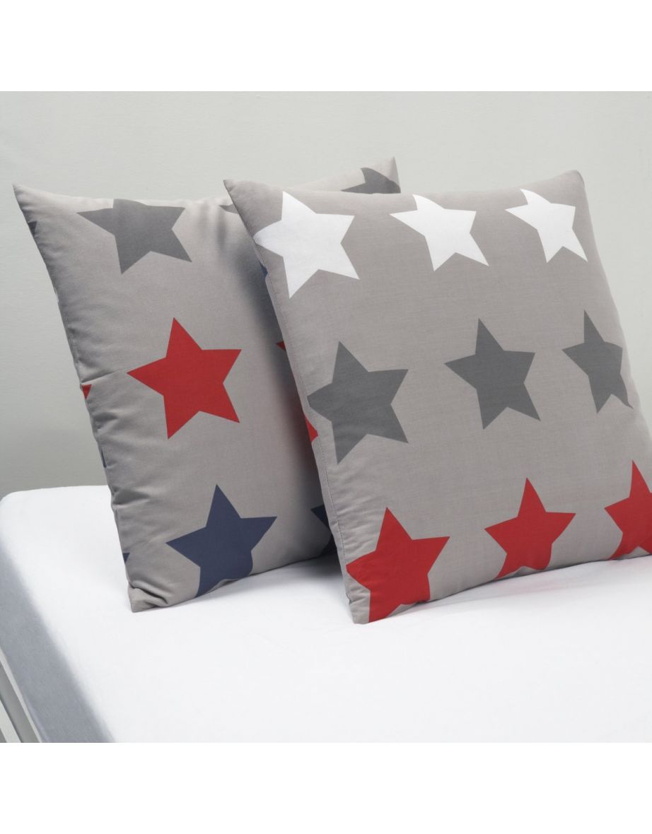 STARS Printed Cotton Pillowcase