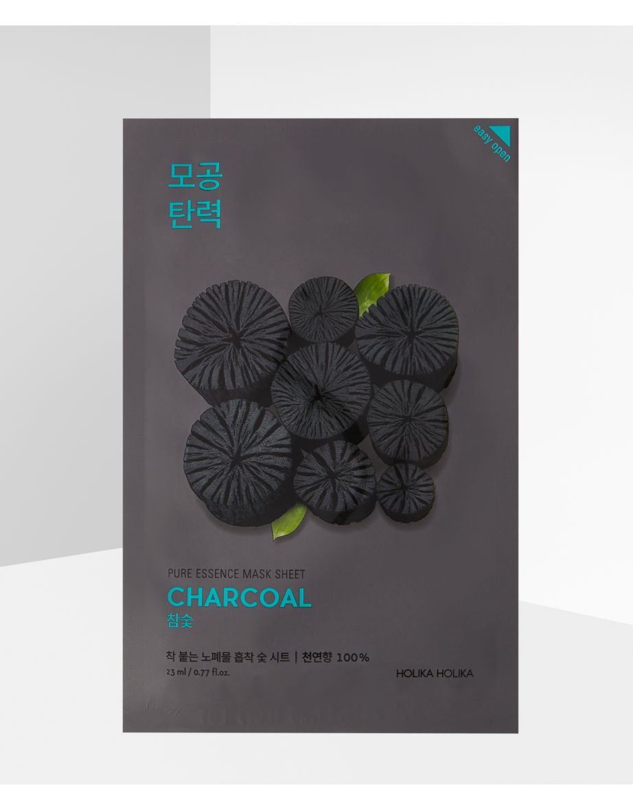 Pure Essence Mask Sheet Charcoal Pack 5pieces