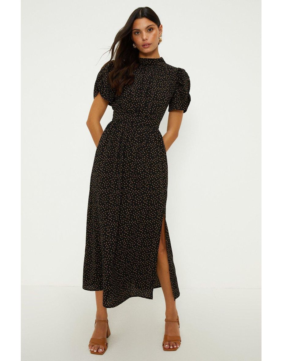 Oasis spotty clearance dress