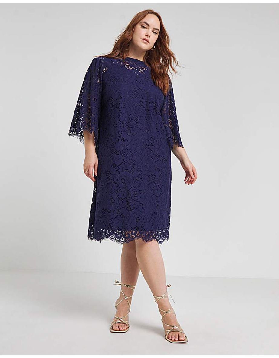 Joanna Hope Lace Swing Dress