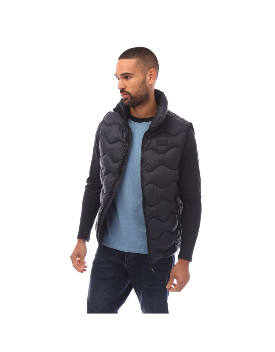 Men's Superdry Studios XPD Gilet in Blue