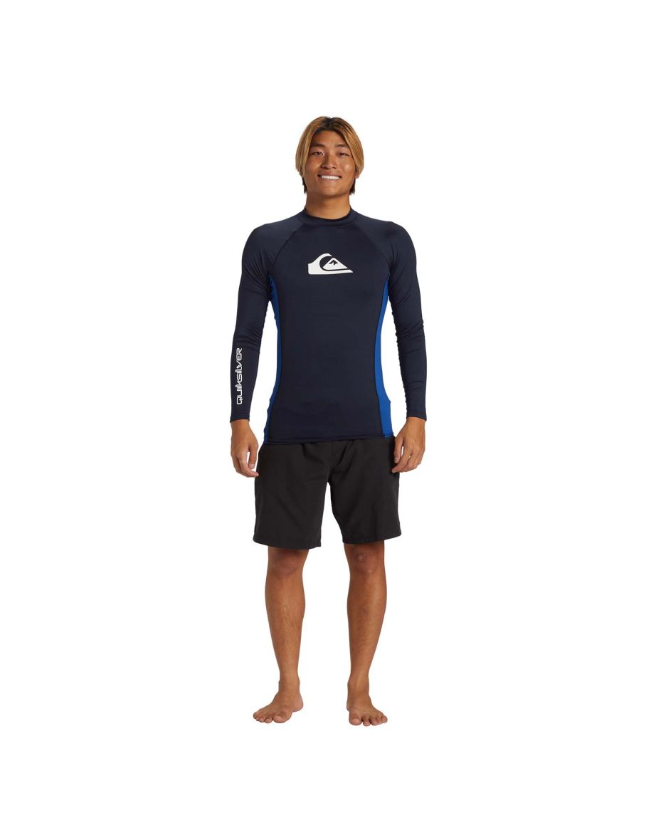 Quiksilver Mens Everyday Comp 0 Long Sleeve Rash Vest - 1
