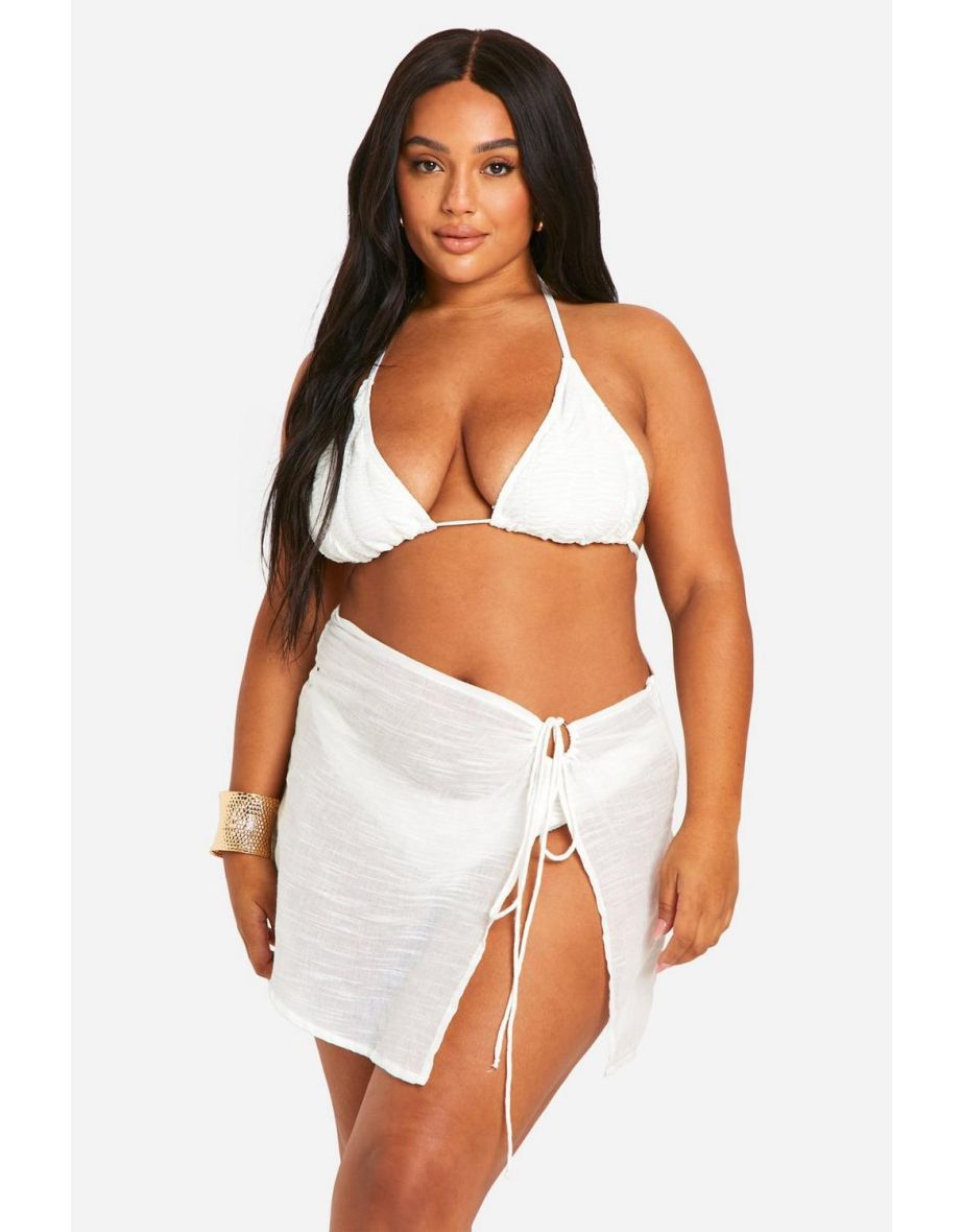 Plus size beach skirt best sale