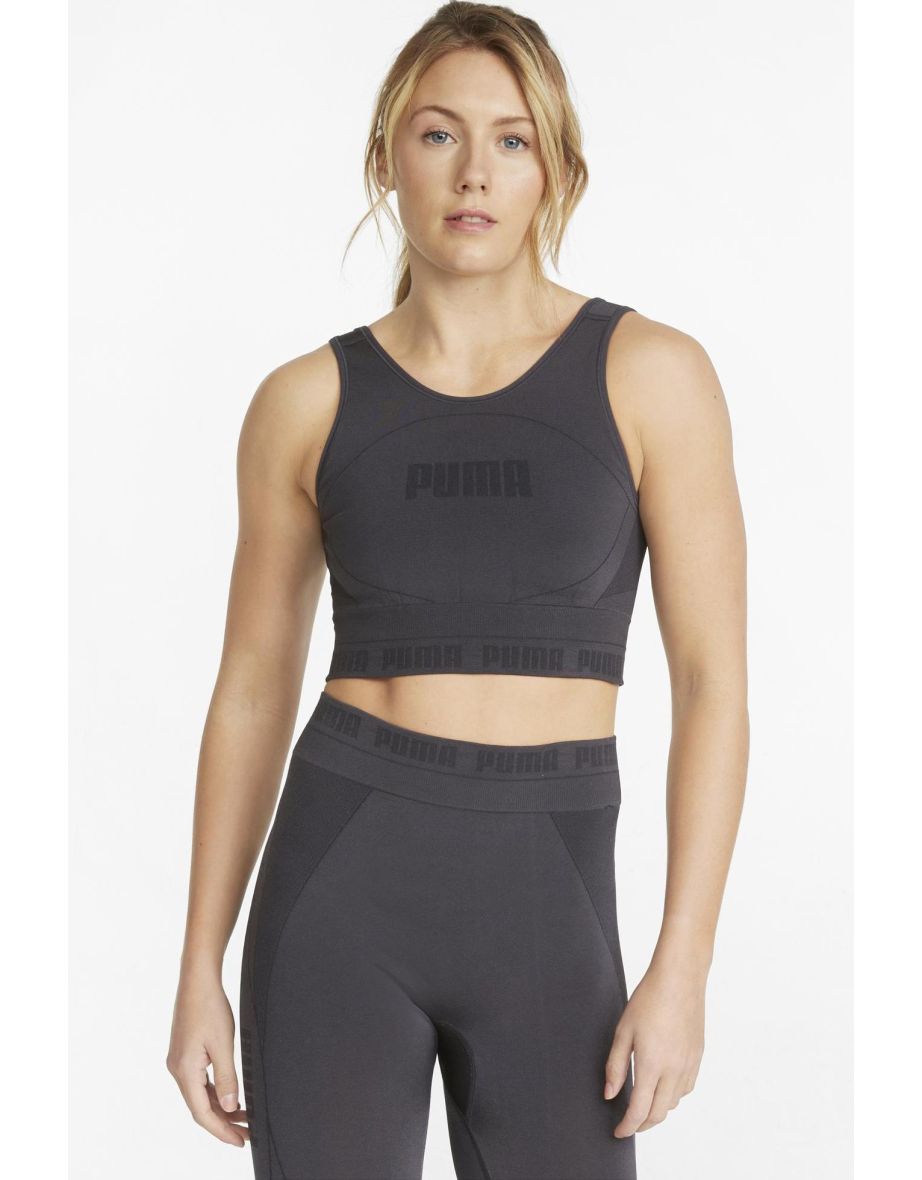 Evoknit Crop Top Puma Black