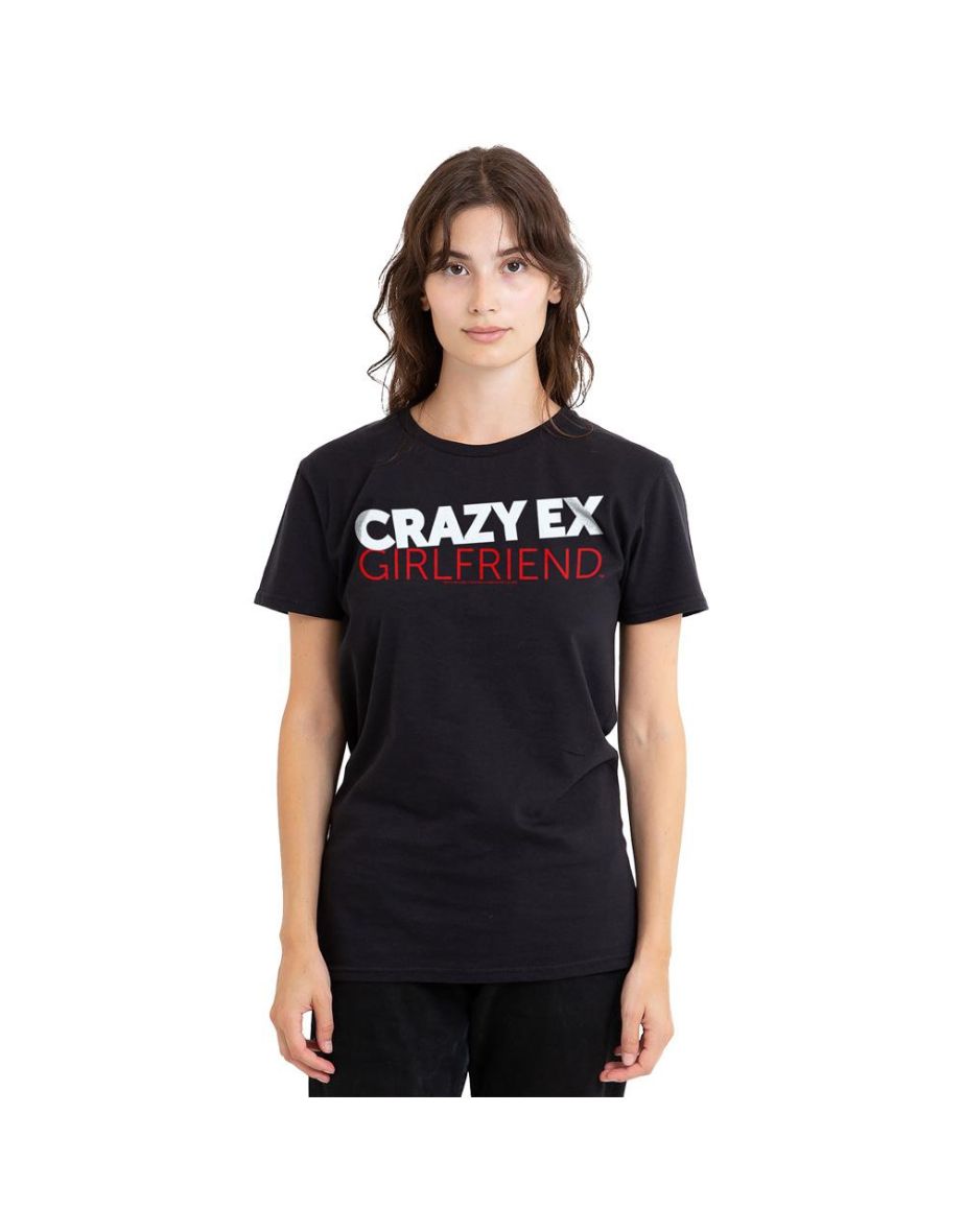 Crazy Ex-Girlfriend Unisex Adult Logo T-Shirt - Black