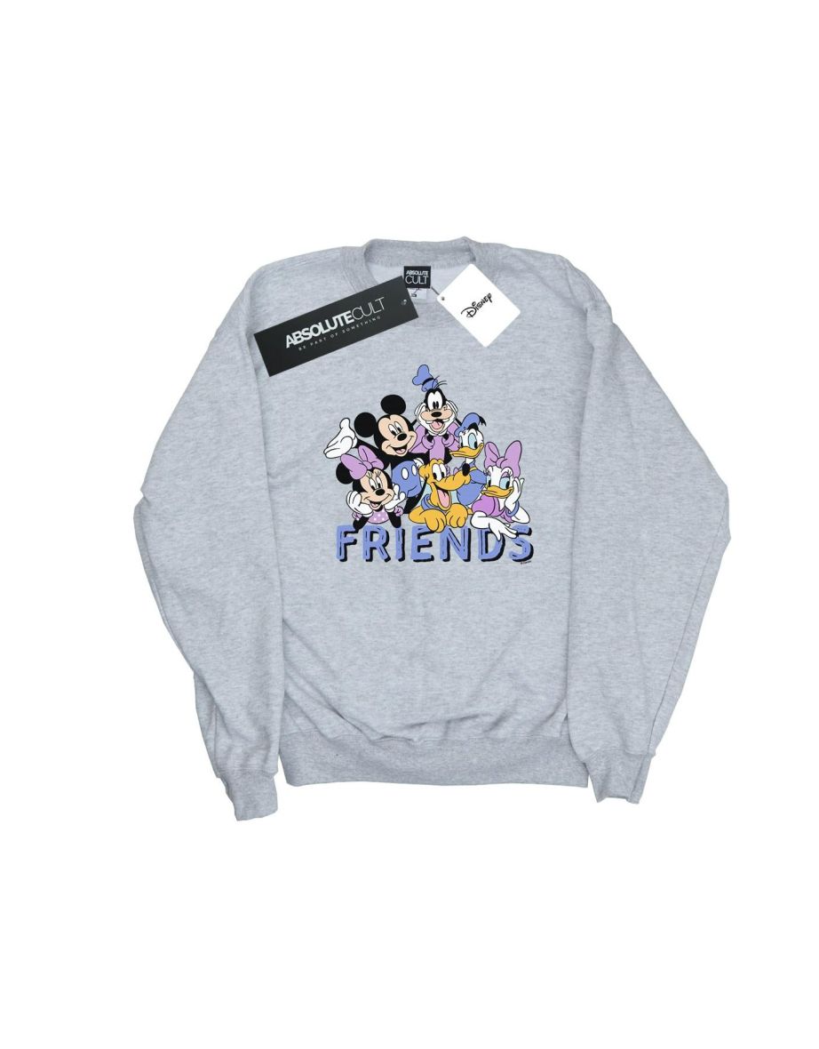 Disney Boys Classic Friends Sweatshirt - Sports Grey - 1