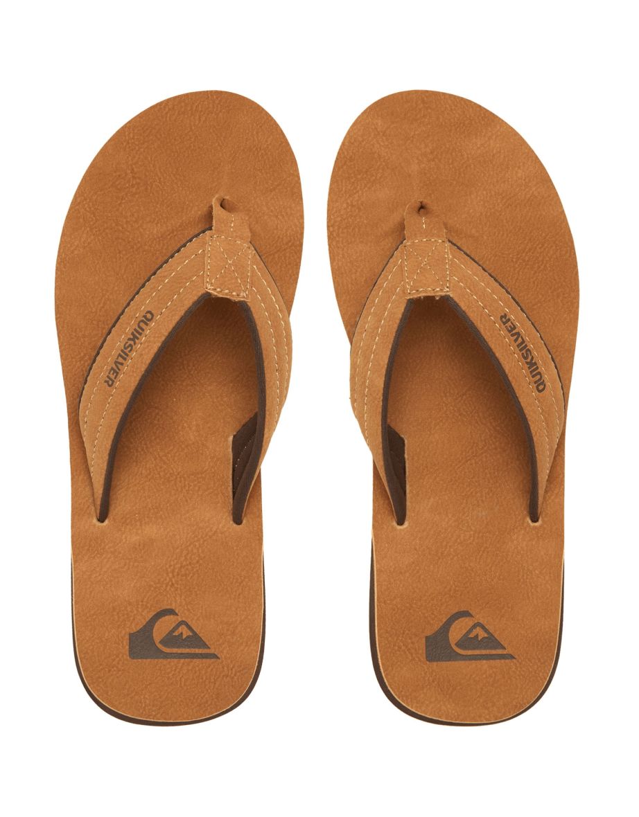 Quiksilver carver hot sale leather sandals