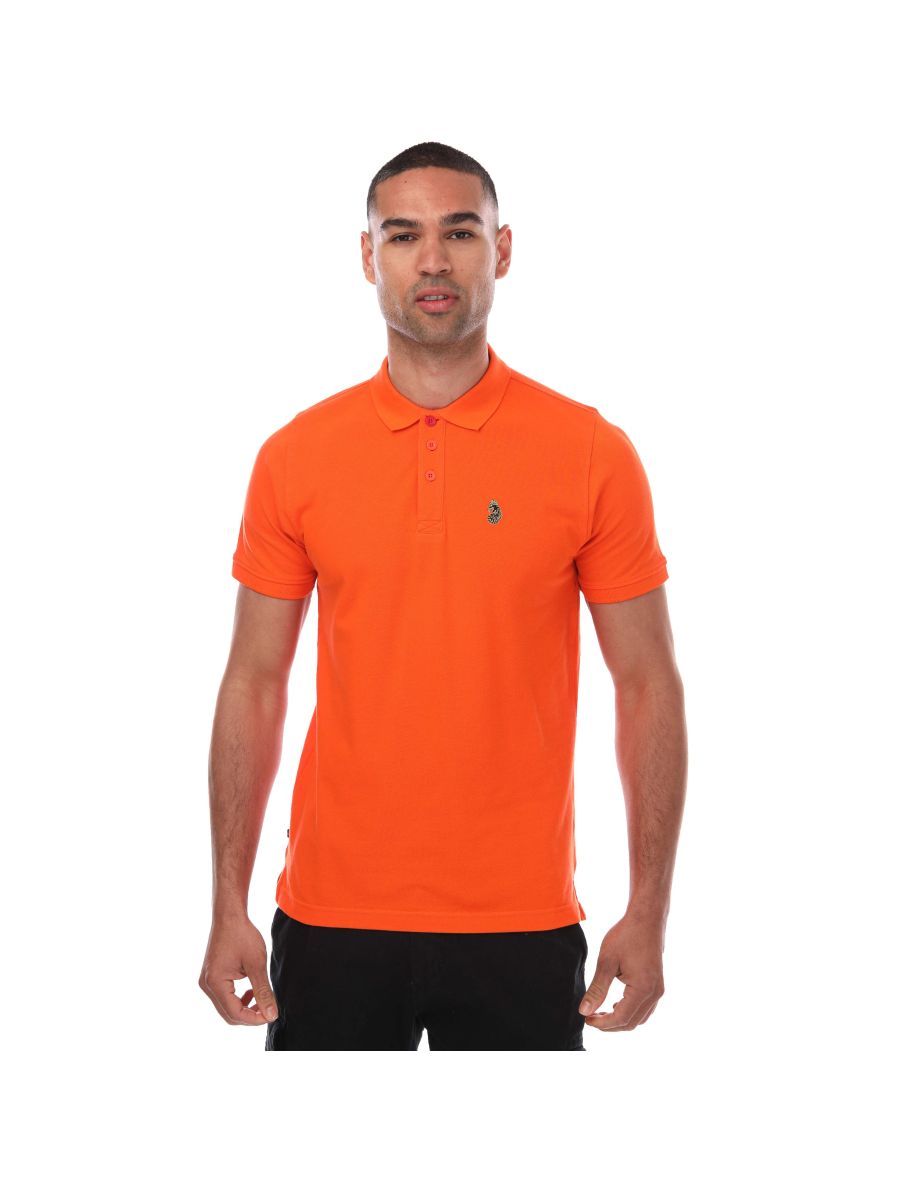 Men's Luke 1977 Williams OTB Polo Shirt in Orange