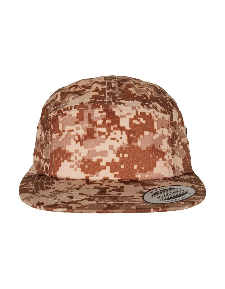 Flexfit Unisex Adult Jockey Digital Camo Cap - Beige