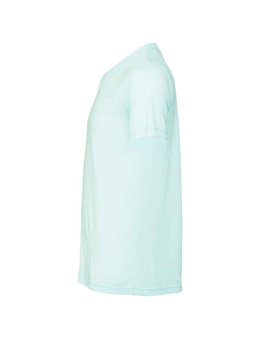 Bella + Canvas Adults Unisex Tri-Blend T-Shirt - Ice Blue - 2