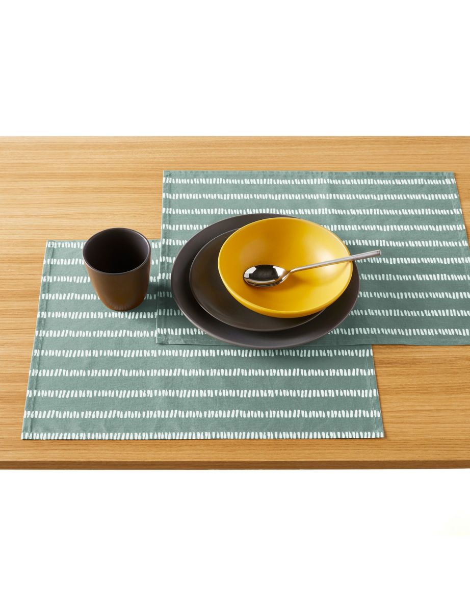 Set of 2 Irun Coated Placemats