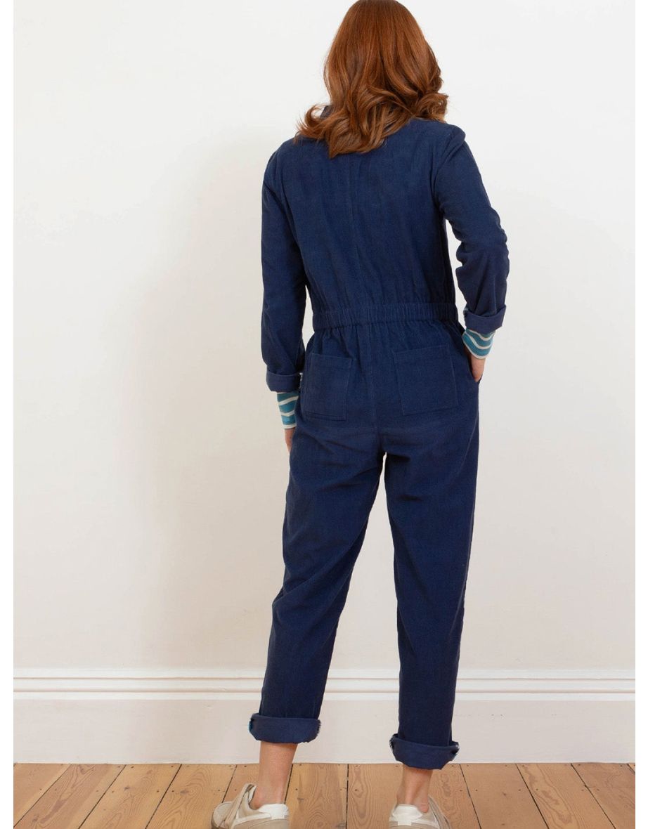 Melplash cord jumpsuit - 4