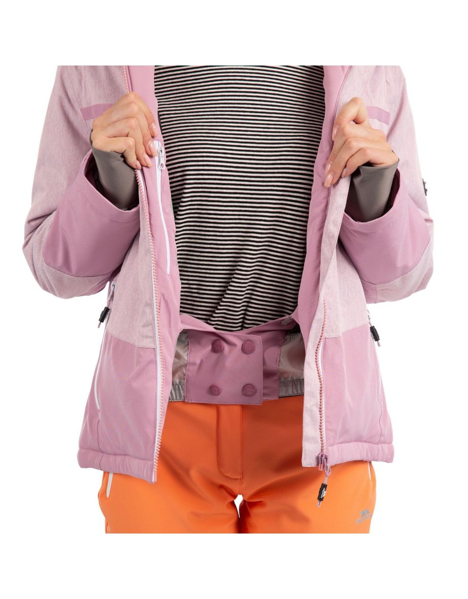 Trespass Womens/Ladies Temptation Ski Jacket - Lilac - 3