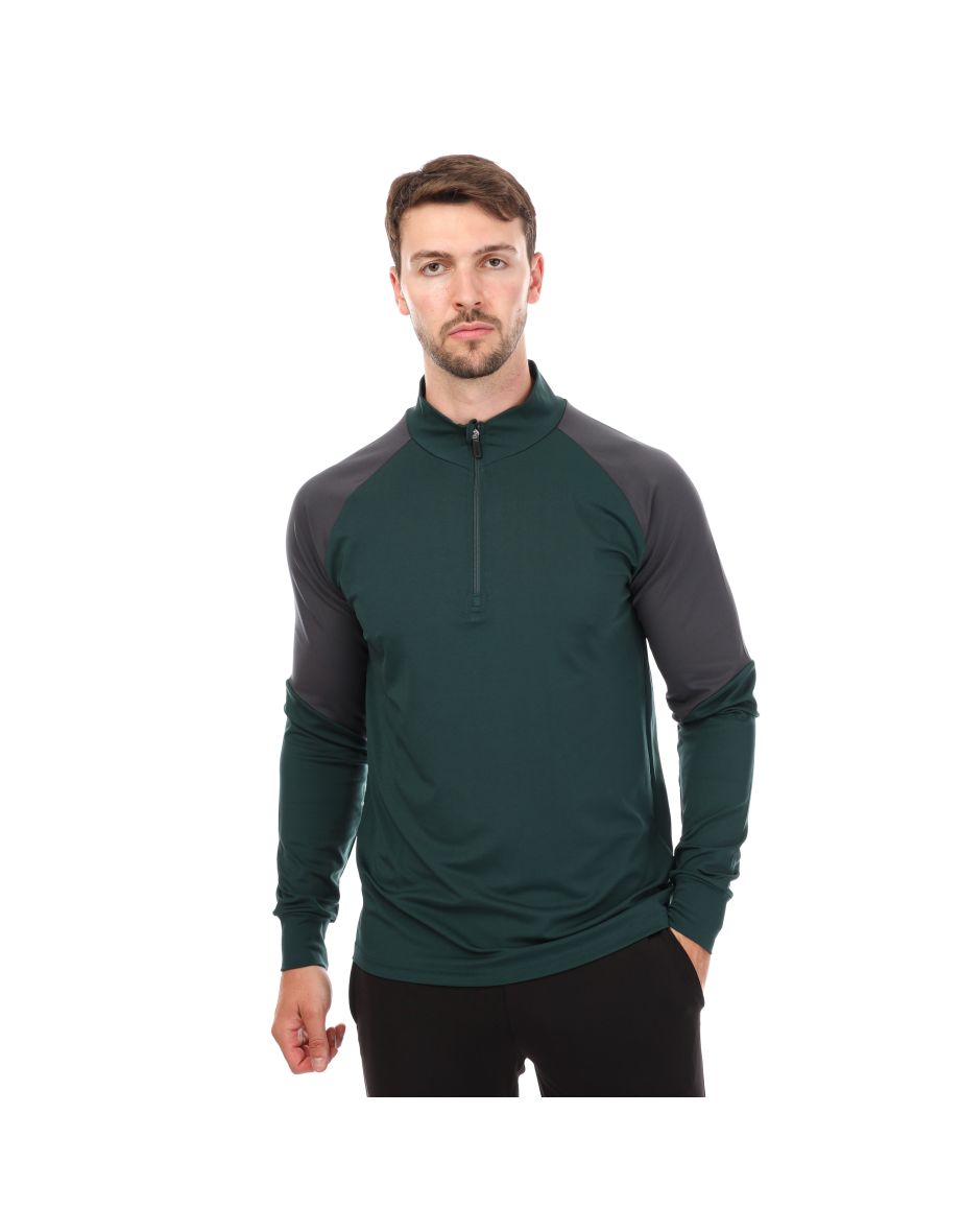 Men's Castore Quarter Zip in Green