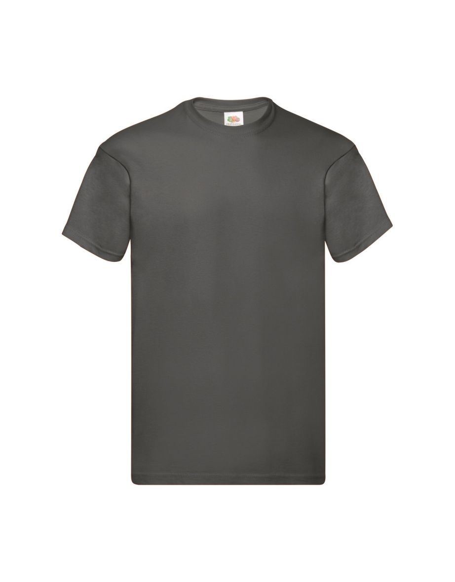 Fruit of the Loom Mens Original T-Shirt - Light Graphite