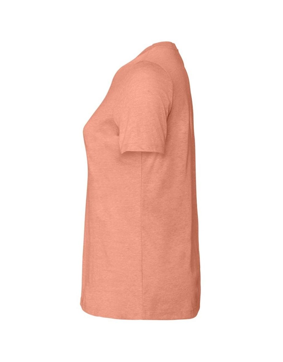 Bella + Canvas Womens/Ladies CVC Relaxed Fit T-Shirt - Heather Sunset - 2