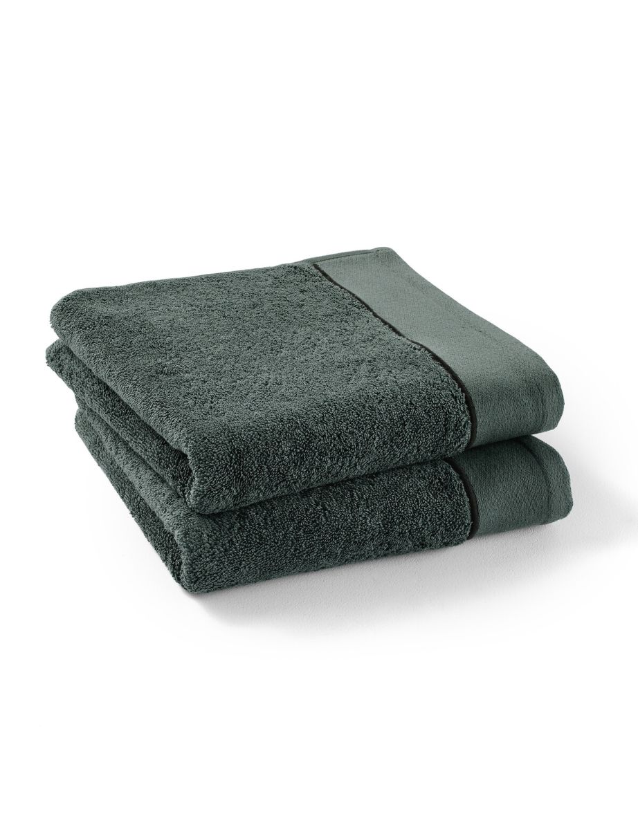Set of 2 Victor 100% Cotton Towels - 1