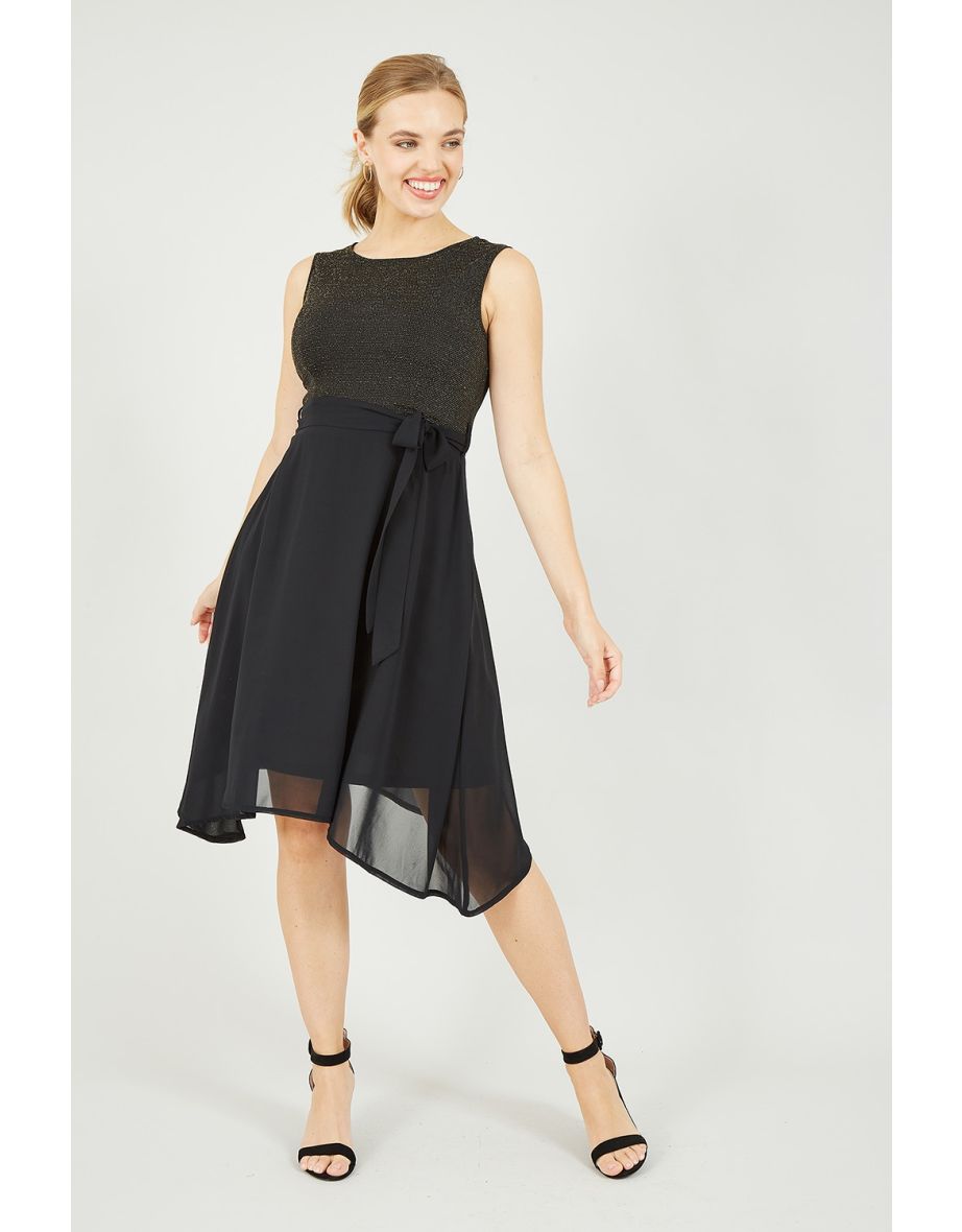 Billie and blossom outlet black sequin dress