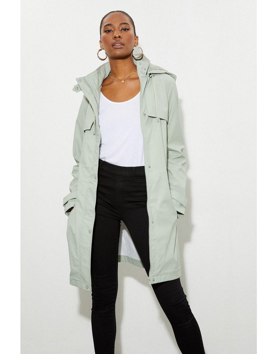 Dorothy perkins grey raincoat shop