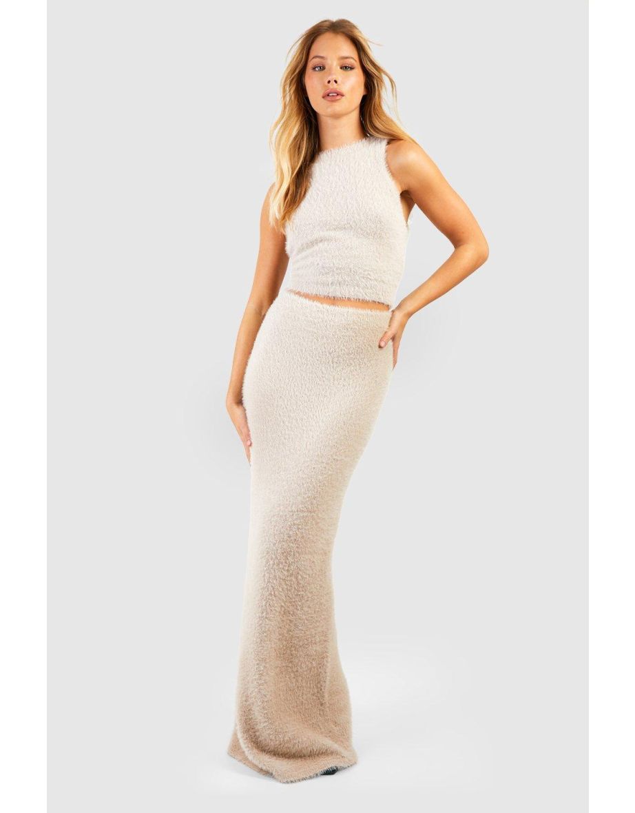 Fluffy deals maxi skirt