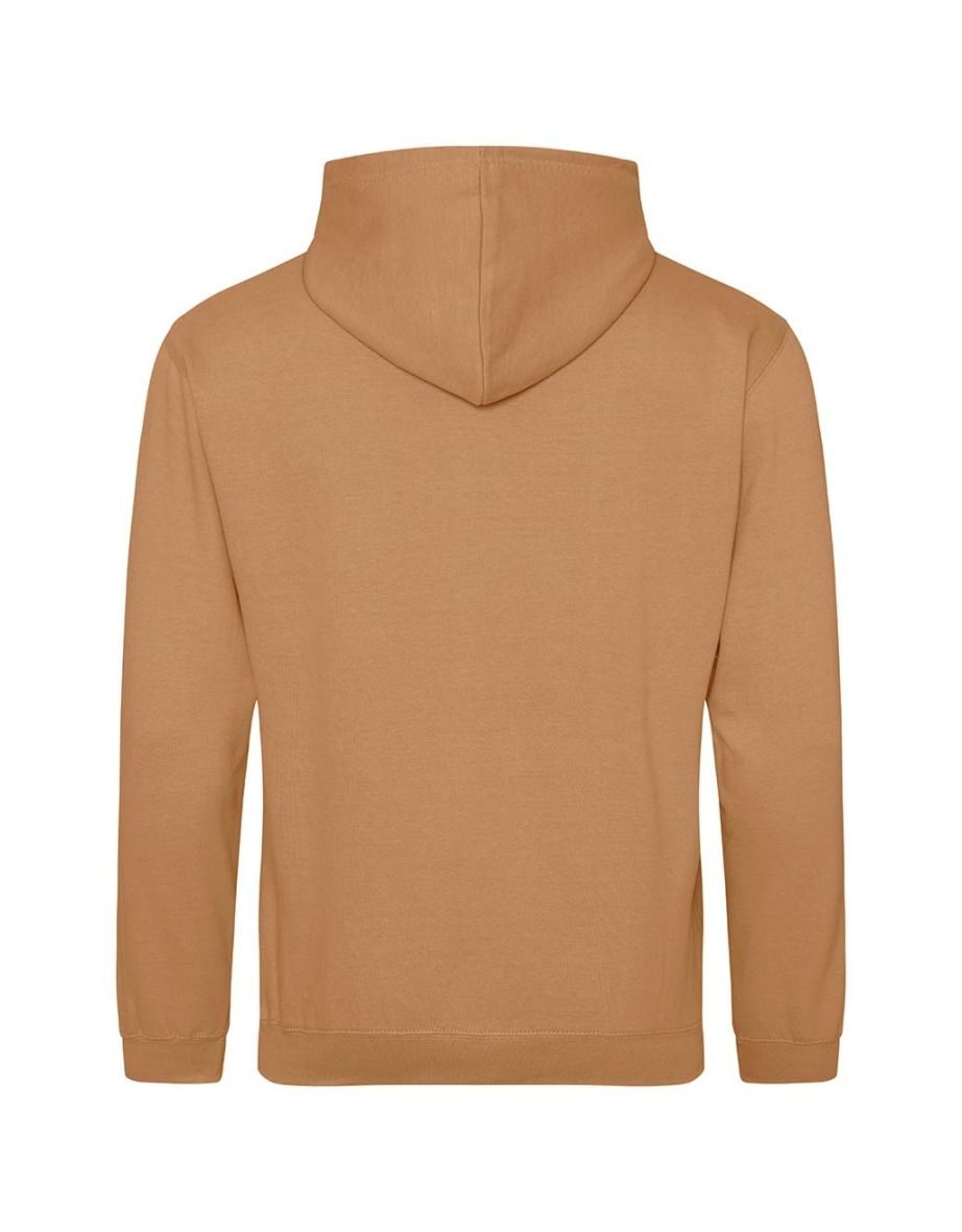 Awdis Unisex Adult College Hoodie - Caramel Latte - 2