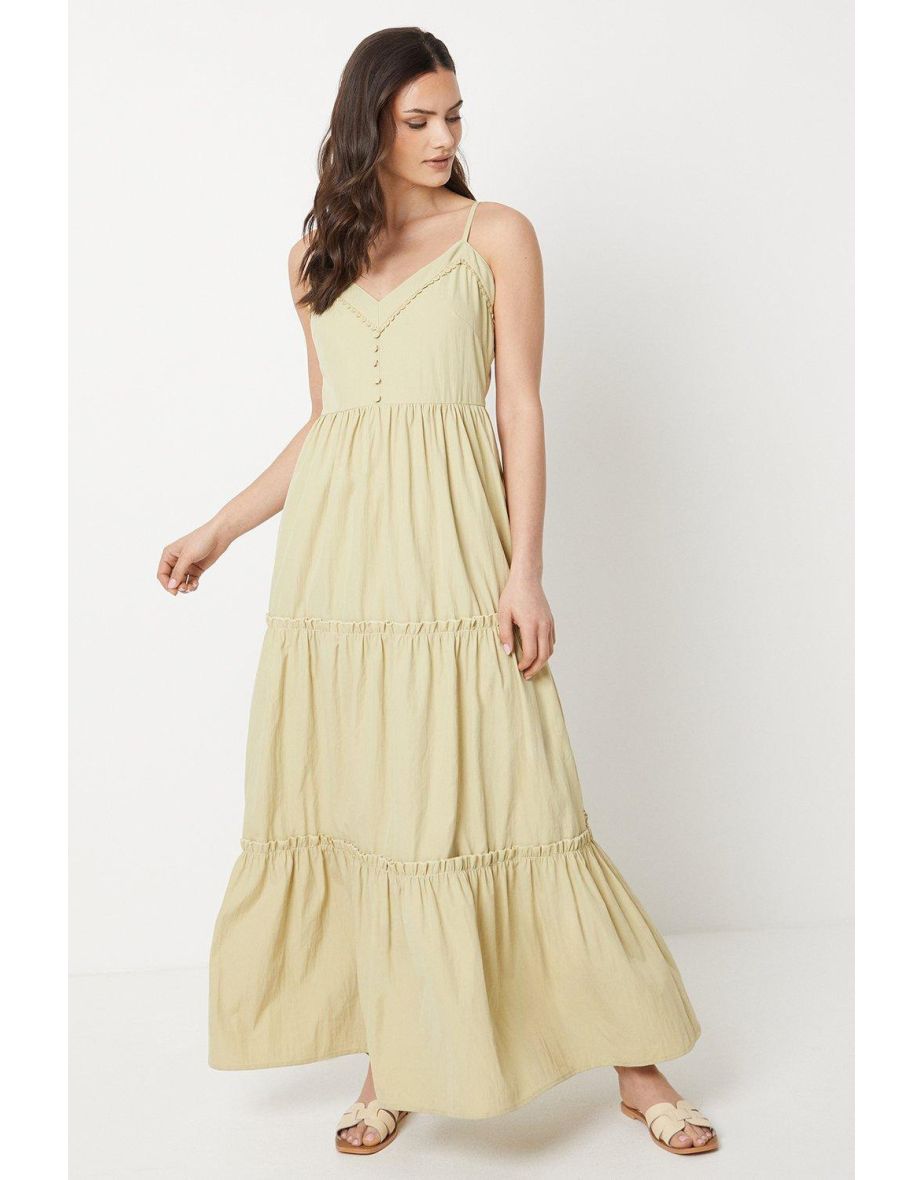 Maxi button down dress hot sale