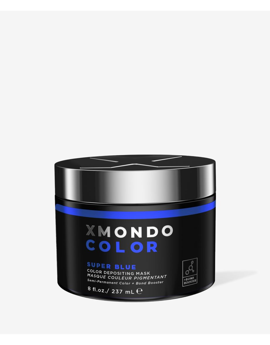 A semi-permanent hair color - Super Blue